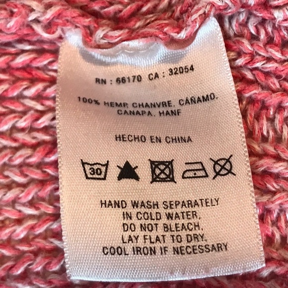 Anthropologie Sparrow 100%hemp open front cardigan XS - Picture 4 of 6